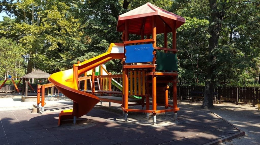 Jókai park: Játszótér