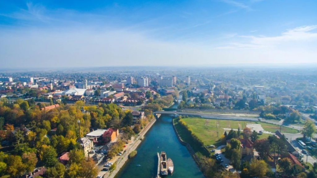Sió Csatorna: A csatorna fentről
