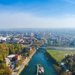 Sió Csatorna: A csatorna fentről